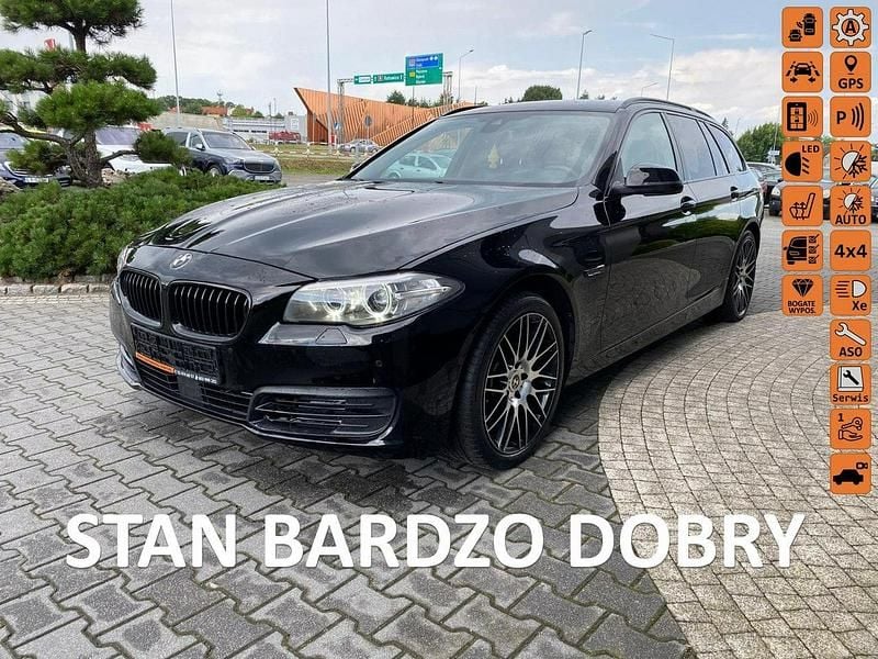Czarny Używany 2016 BMW 535 Kombi | 59 900 zł (Dobra cena) - Obraz 1/4