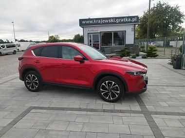 Bordowy Używany 2023 Mazda CX-5 SUV | 119 500 zł (Uczciwa cena) - Obraz 1/4