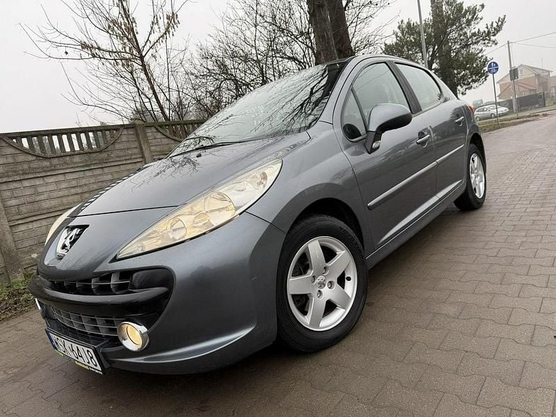 Szary Używany 2009 Peugeot 207 Hatchback | 10 900 zł (Uczciwa cena) - Obraz 1/4
