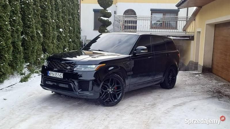 Używany Land Rover Range Rover Sport 249 KM (183 kW) 2018 Czarny (metalik) SUV