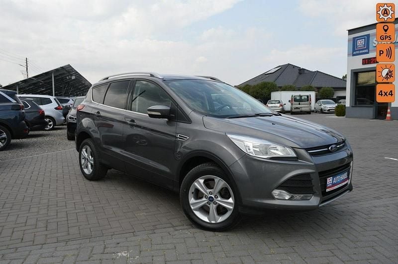 Szary Używany 2013 Ford Kuga SUV | 41 900 zł (Uczciwa cena) - Obraz 1/4