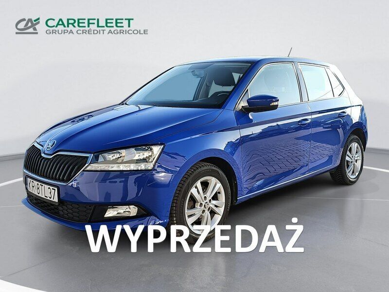 Niebieski Używany 2020 Skoda Fabia Ambition Hatchback | 35 200 zł (Uczciwa cena) - Obraz 1/4