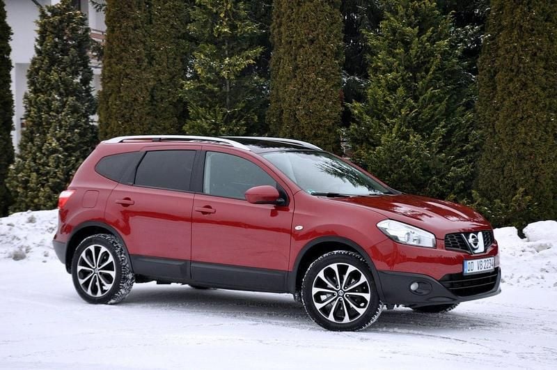 Używany Nissan Qashqai +2 110 KM (80 kW) 2010 Bordowy SUV