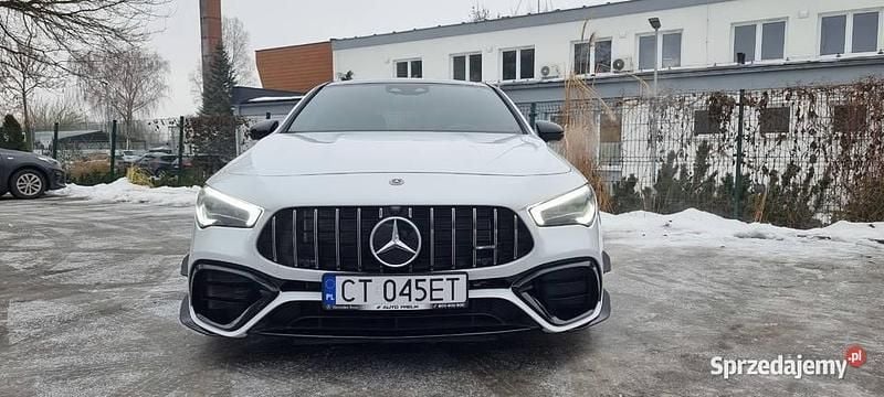 Używany Mercedes CLA45 AMG AMG 2023 Biały Sedan/Limuzyna