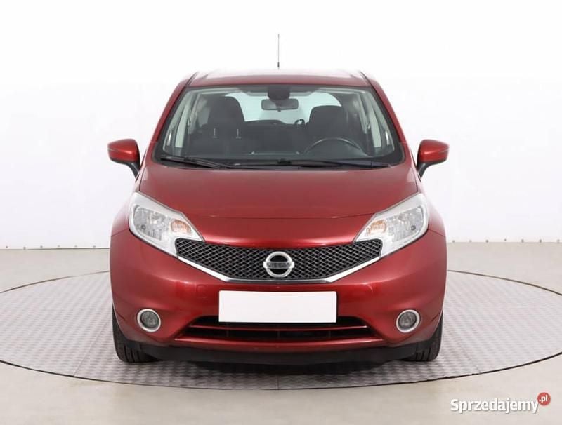 Czerwony Używany 2014 Nissan Note S Minivan | 19 499 zł (Dobra cena) - Obraz 1/4