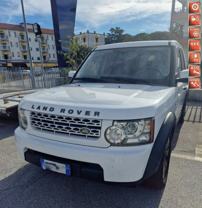 Biały Używany 2012 Land Rover Discovery 4 SUV | 29 900 zł - Obraz 1/4