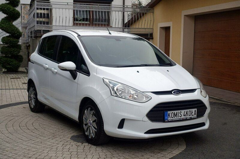Biały (metalik) Używany 2013 Ford B-MAX Minivan | 19 900 zł (Uczciwa cena) - Obraz 1/4