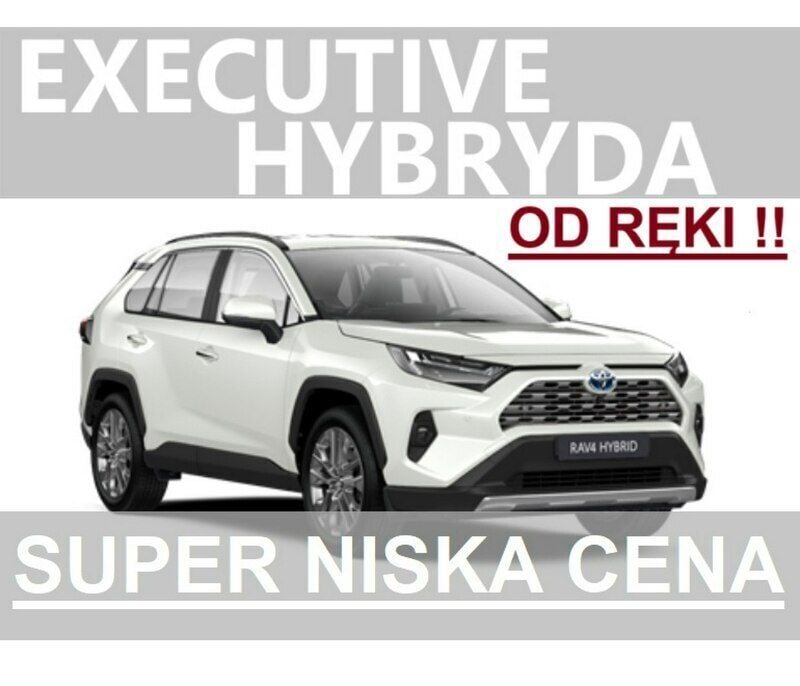 Biały Nowe 2024 Toyota RAV4 Hybrid Executive SUV | 195 533 zł (Uczciwa cena) - Obraz 1/4