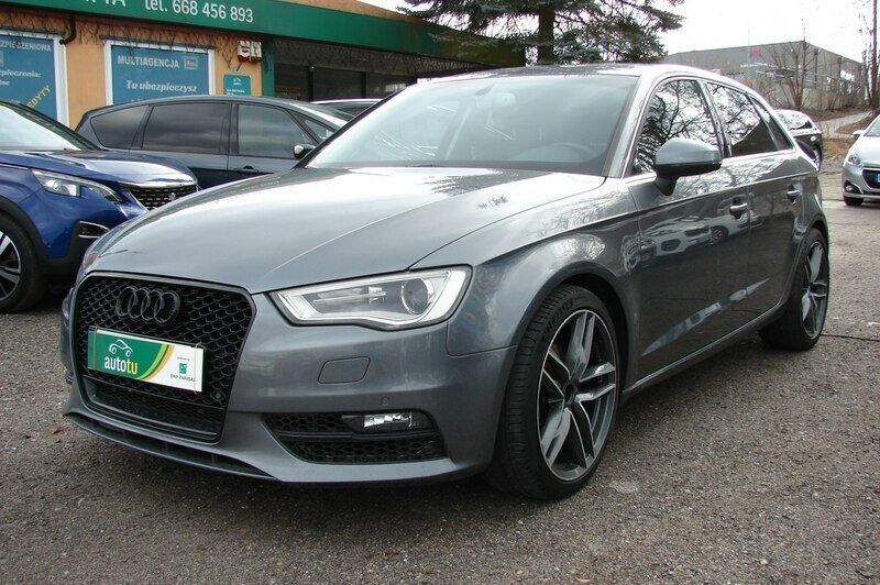 Szary (metalik) Używany 2014 Audi A3 Hatchback | 39 900 zł (Dobra cena) - Obraz 1/4