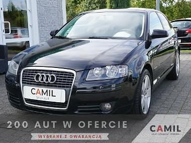Czarny Używany 2007 Audi A3 Hatchback | 14 400 zł (Uczciwa cena) - Obraz 1/3