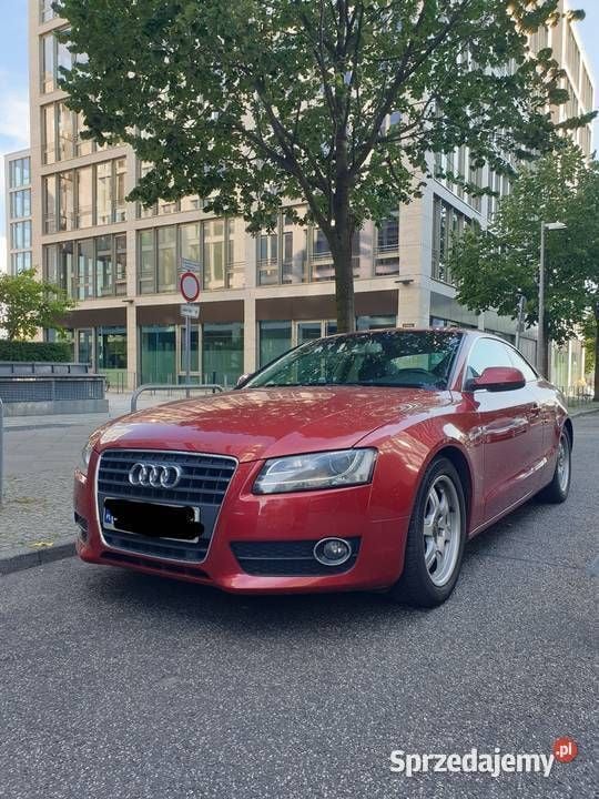 Bordowy Używany 2009 Audi A5 Coupe | 25 000 zł (Dobra cena) - Obraz 1/4