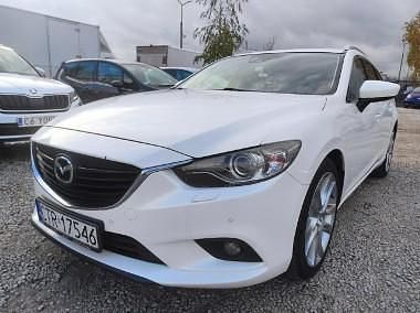 Biały Używany 2014 Mazda 6 Kombi | 33 500 zł (Super Cena) - Obraz 1/4