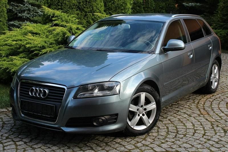 Szary Używany 2009 Audi A3 Hatchback | 24 600 zł (Uczciwa cena) - Obraz 1/4
