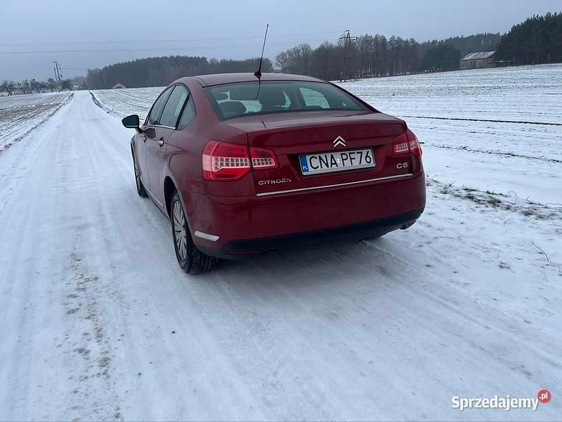 Używany Citroën C5 2008 Czerwony Sedan/Limuzyna