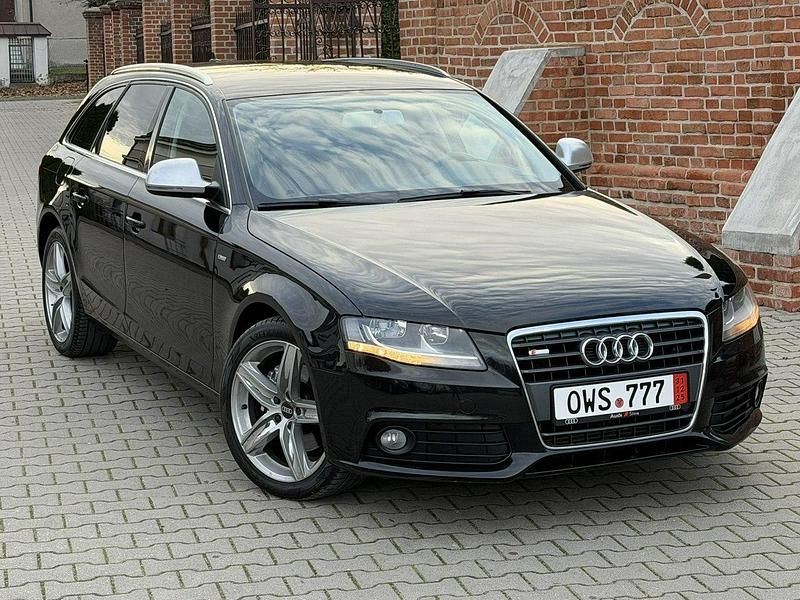 Używany Audi A4 S-Line 143 KM (105 kW) 2009 Czarny Kombi