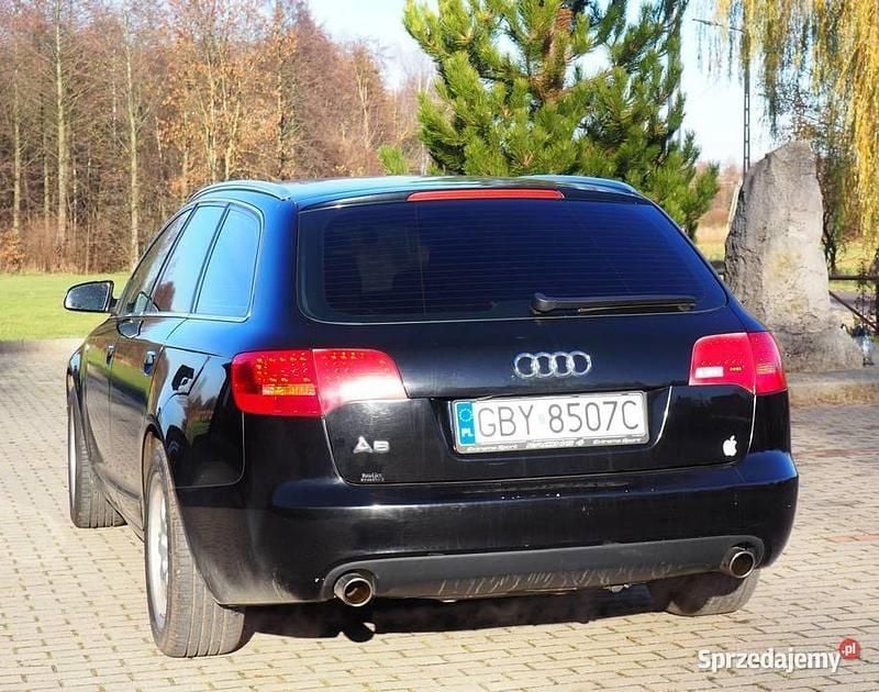 Czarny Używany 2007 Audi A6 Comfort Kombi | 18 500 zł (Uczciwa cena) - Obraz 1/4