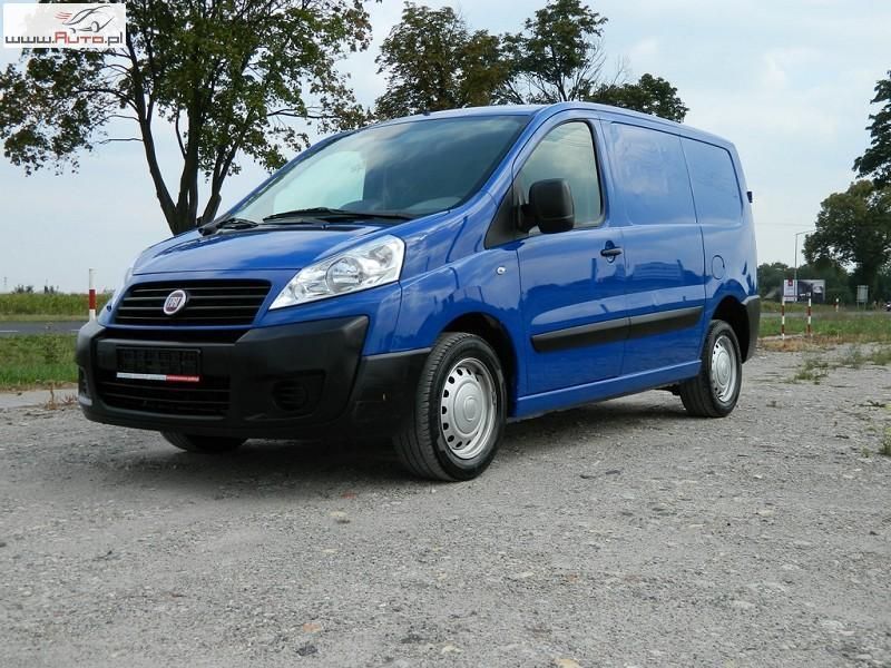 Niebieski Używany 2010 Fiat Scudo Minivan | 27 900 zł - Obraz 1/4