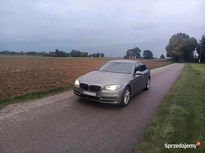 Szary Używany 2014 BMW 520 Sedan/Limuzyna | 45 900 zł (Super Cena) - Obraz 1/4