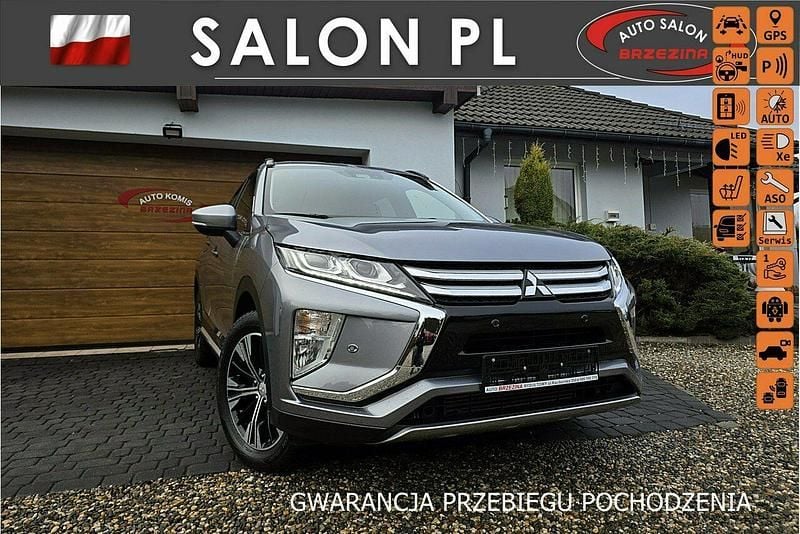 Szary Używany 2018 Mitsubishi Eclipse Cross SUV | 68 900 zł (Uczciwa cena) - Obraz 1/4
