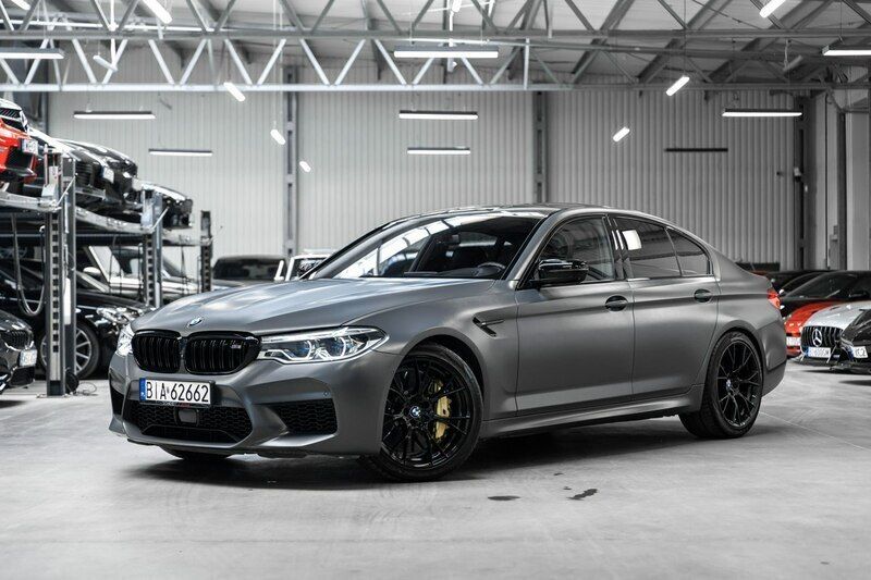 Szary (metalik) Używany 2019 BMW M5 Competition Edition Sedan/Limuzyna | 371 250 zł - Obraz 1/4
