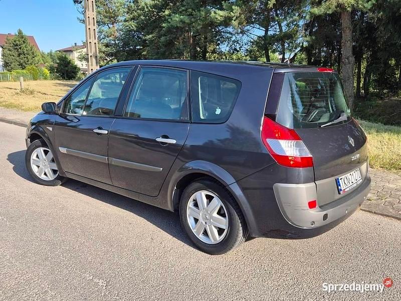Szary Używany 2005 Renault Scénic II Minivan | 5999 zł (Uczciwa cena) - Obraz 1/4