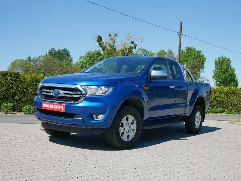 Niebieski Używany 2019 Ford Ranger XLT Pickup | 104 500 zł - Obraz 1/4