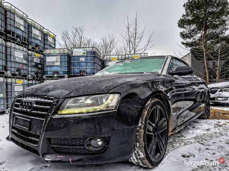 Używany Audi A5 Cabriolet S-Line 2009 Czarny Kabriolet