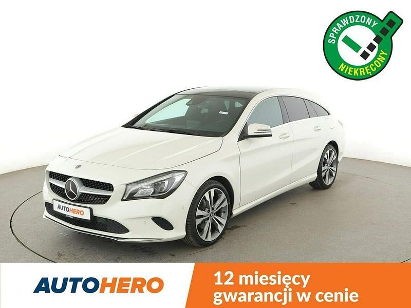 Biały (metalik) Używany 2017 Mercedes CLA200 Kombi | 67 500 zł (Uczciwa cena) - Obraz 1/3