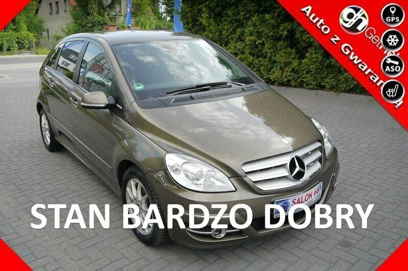 Brązowy Używany 2010 Mercedes B180 Minivan | 22 800 zł (Uczciwa cena) - Obraz 1/4