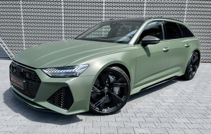 Zielony ciemny Używany 2022 Audi RS6 Sedan/Limuzyna | 895 110 zł - Obraz 1/4