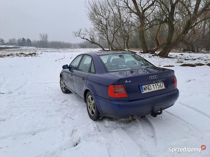 Niebieski Używany 1998 Audi A4 Sedan/Limuzyna | 3000 zł (Dobra cena) - Obraz 1/4