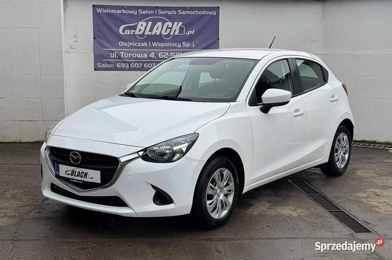 Biały Używany 2018 Mazda 2 Hatchback | 34 890 zł (Uczciwa cena) - Obraz 1/4