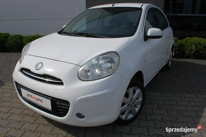 Biały Używany 2012 Nissan Micra Hatchback | 12 900 zł (Uczciwa cena) - Obraz 1/4