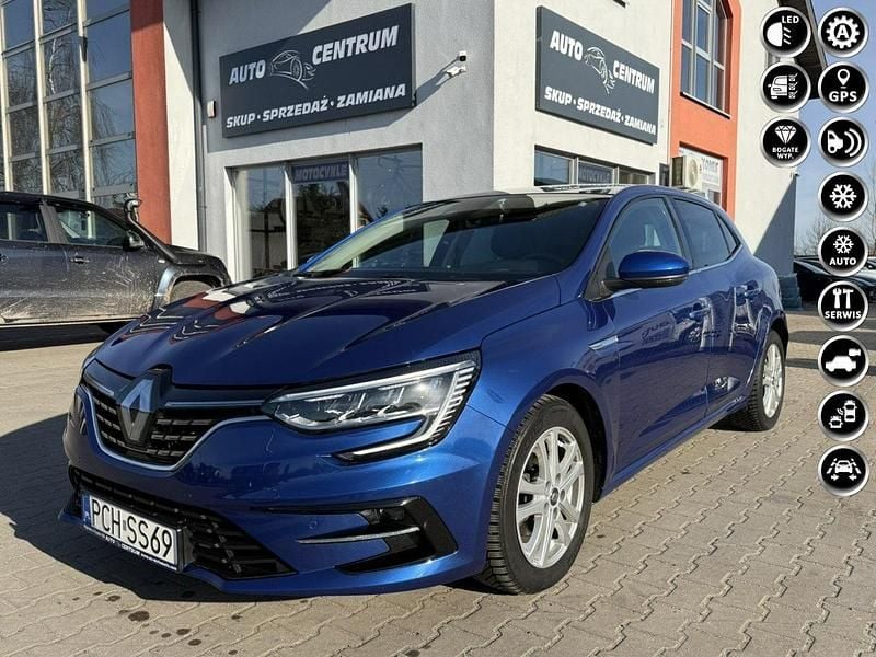 Używany Renault Mégane IV 115 KM (84 kW) 2021 Niebieski (metalik, perła) Hatchback