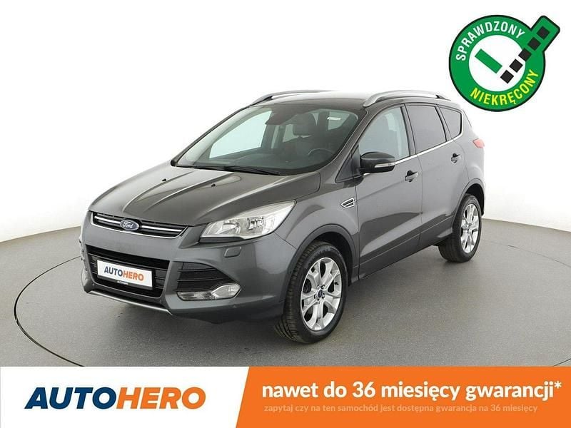 Szary Używany 2016 Ford Kuga SUV | 45 600 zł (Dobra cena) - Obraz 1/3