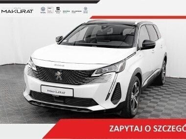 Biały Używany 2021 Peugeot 5008 GT Minivan | 119 850 zł (Drogi) - Obraz 1/4