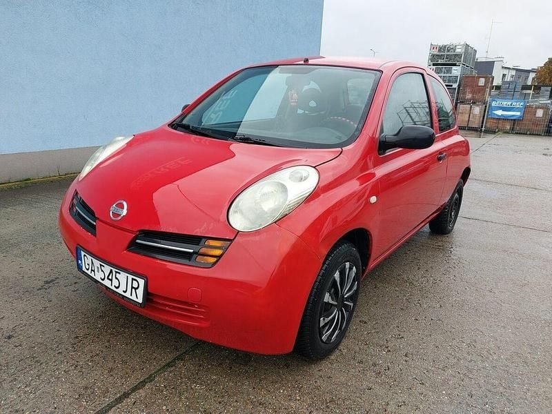 Czerwony Używany 2004 Nissan Micra Hatchback | 900 zł (Super Cena) - Obraz 1/4