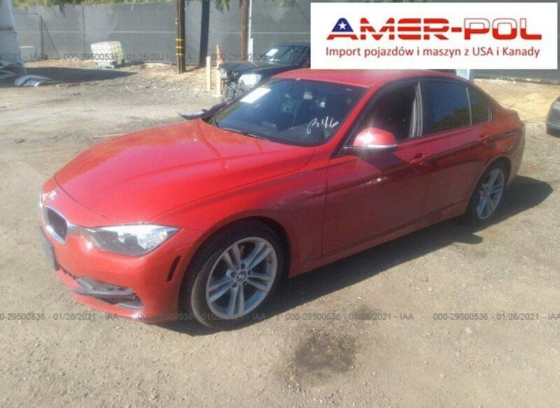 Używany BMW 320 180 KM (132 kW) 2016 Czerwony Sedan/Limuzyna
