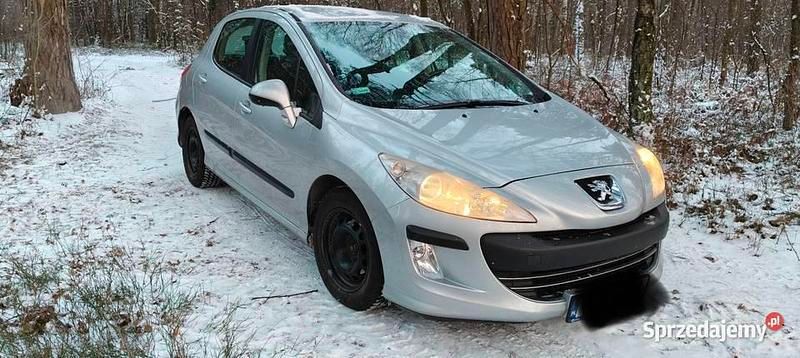 Używany Peugeot 308 2009 Srebrny Hatchback