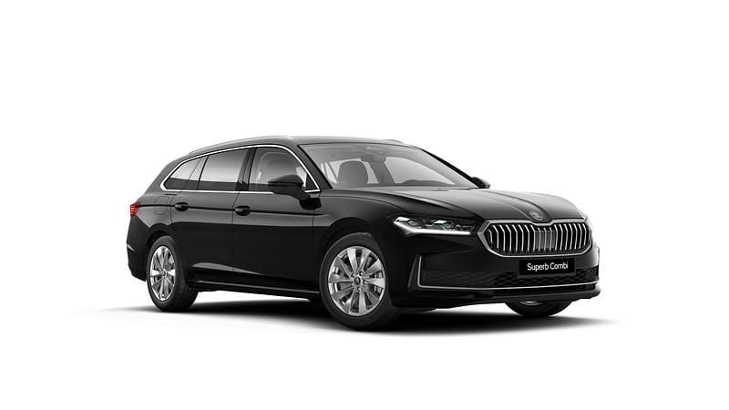 Nowe Skoda Superb Drive 150 KM (110 kW) 2026 Czerń ebony metalizowany Kombi