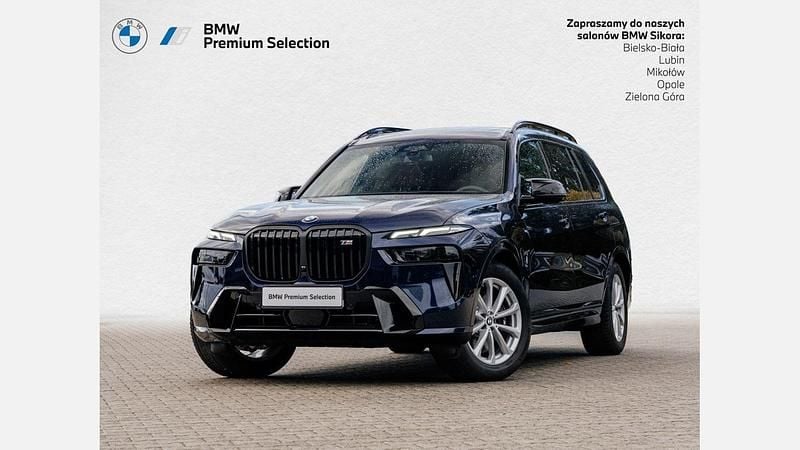 Niebieski tanzanite bmw individual metalizowany Używany 2025 BMW X7 M Sport SUV | 584 900 zł (Super Cena) - Obraz 1/3