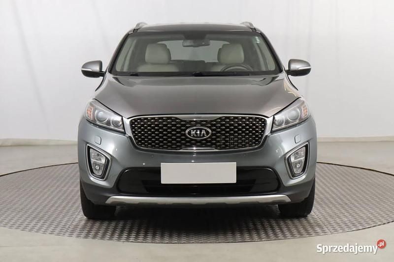 Szary Używany 2016 Kia Sorento SUV | 67 999 zł (Uczciwa cena) - Obraz 1/4