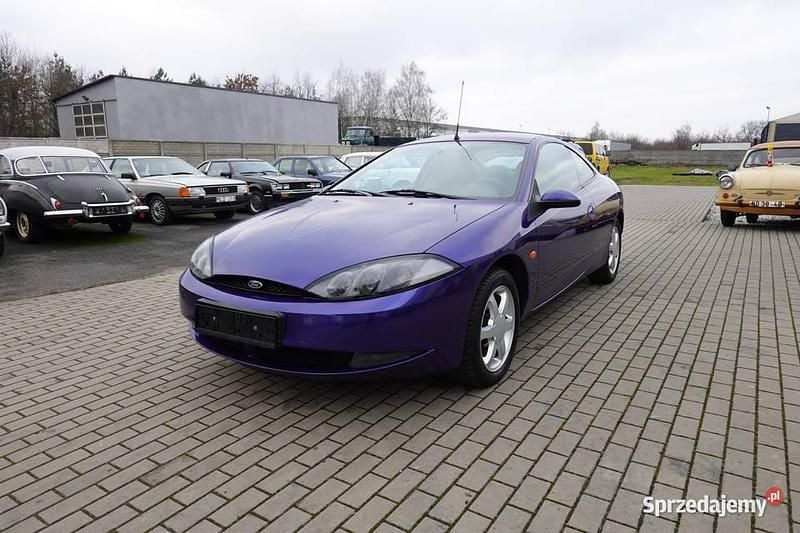 Niebieski Używany 1999 Ford Cougar Coupe | 12 500 zł - Obraz 1/4