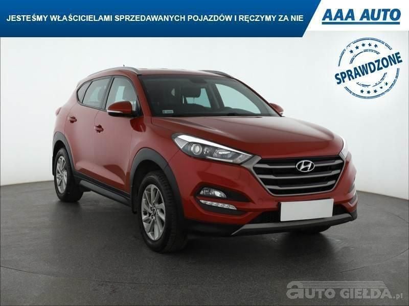 Czerwony Używany 2016 Hyundai Tucson SUV | 63 999 zł (Dobra cena) - Obraz 1/4