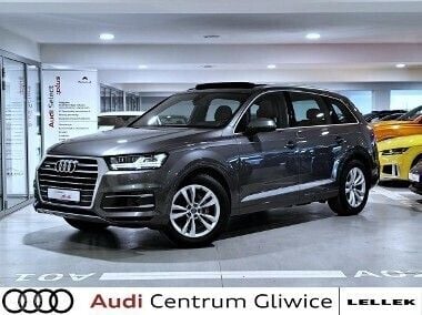 Szary Używany 2019 Audi Q7 Ambiente SUV | 254 900 zł - Obraz 1/4
