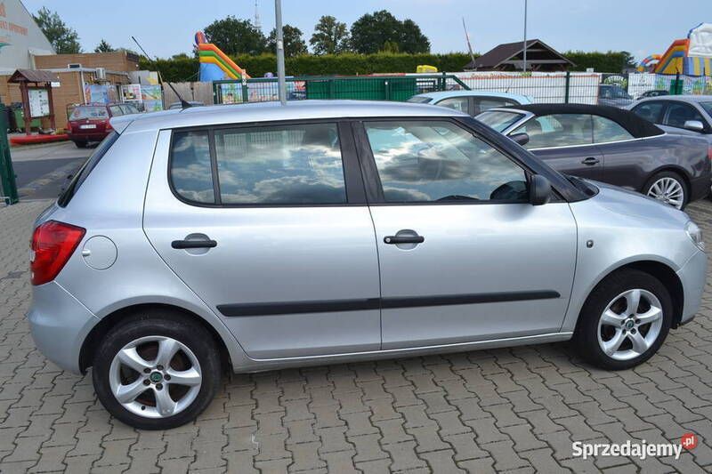 Używany Skoda Fabia 2009 Srebrny Hatchback