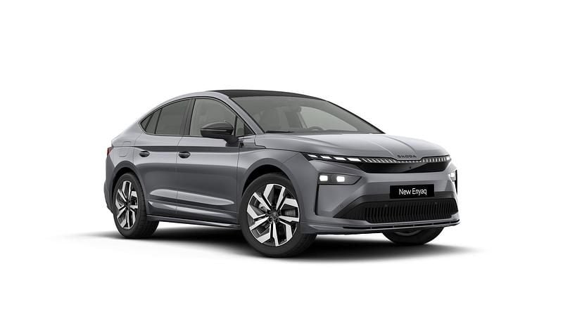 Szary graphite metalizowany Nowe 2026 Skoda Enyaq iV SportLine SUV | 253 400 zł - Obraz 1/4