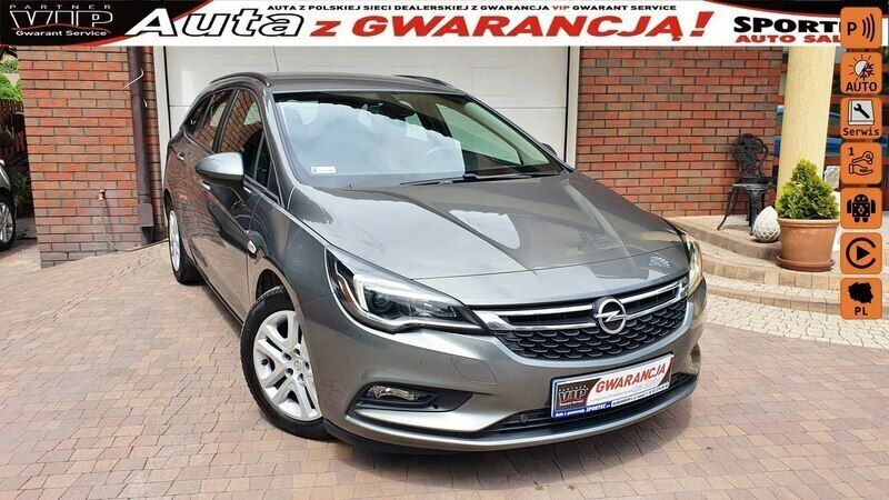 Szary Używany 2019 Opel Astra Enjoy Sedan/Limuzyna | 48 500 zł (Uczciwa cena) - Obraz 1/4
