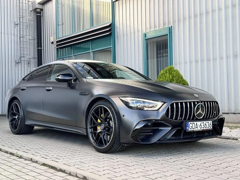 Szary Używany 2021 Mercedes AMG GT AMG Coupe | 459 000 zł - Obraz 1/4