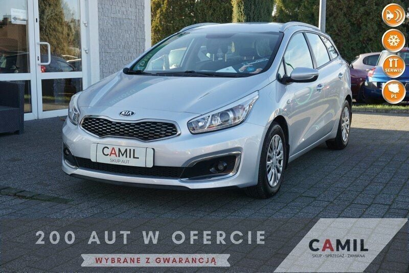 Srebrny Używany 2018 Kia Ceed Kombi | 39 000 zł - Obraz 1/4
